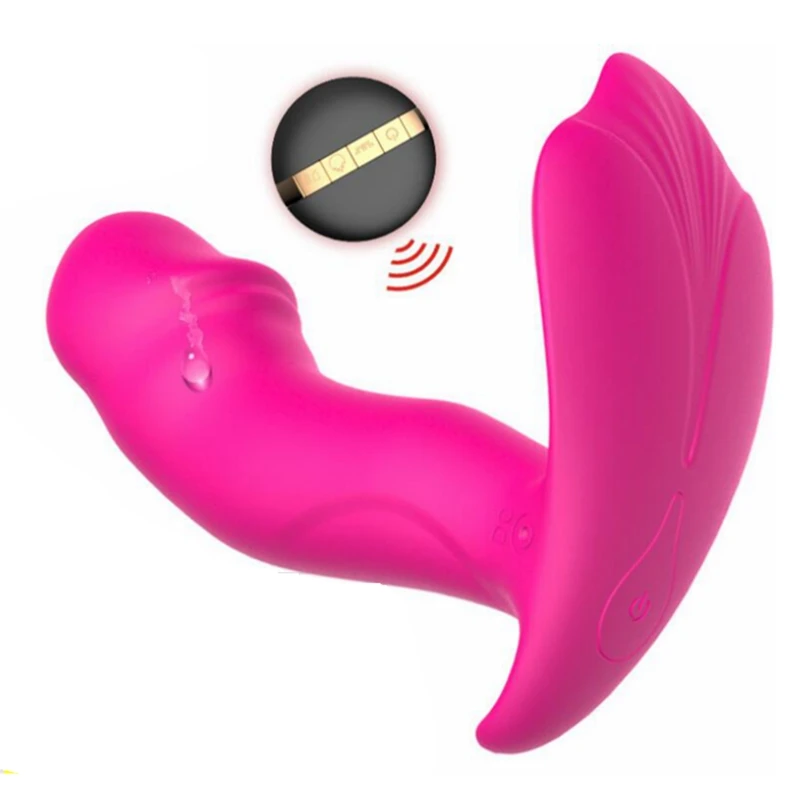 Носимый беспроводной вибратор с подогревом секс-игрушки для взрослых пульт