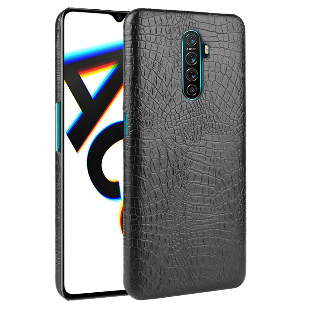 Для OPPO Reno Ace чехол Роскошная Обложка на заднюю панель из искусственной кожи