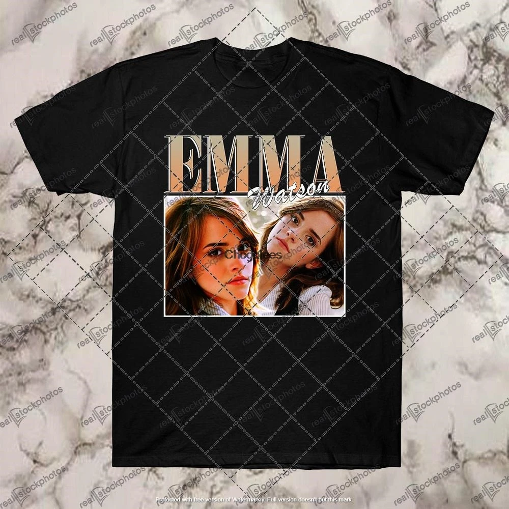 Футболка с Эммой Ватсон|Мужские футболки| |