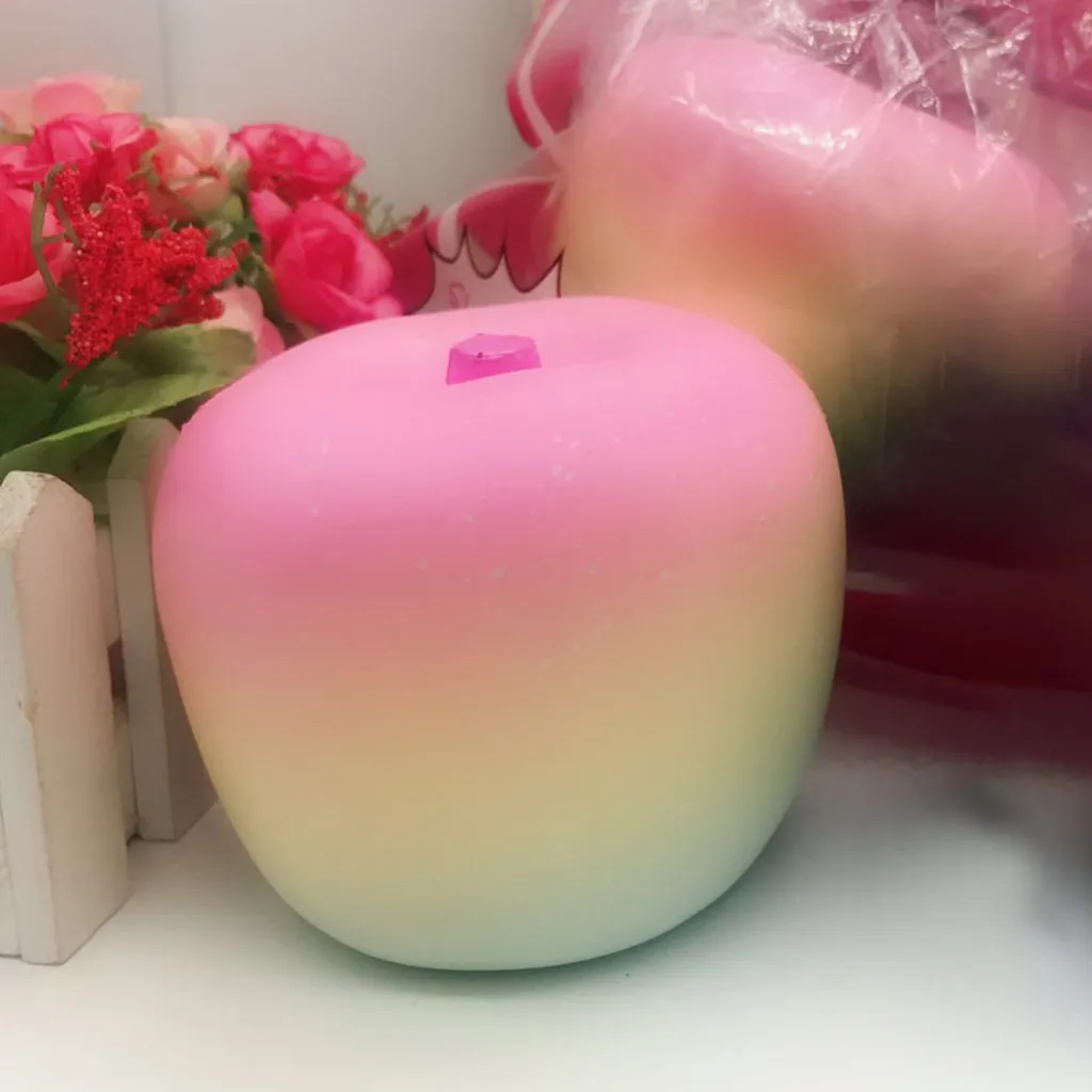 10 см Радужный крем от Яблока Ароматизированная подвеска медленно