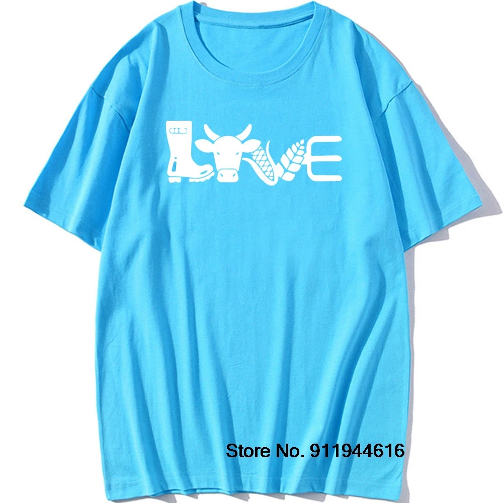 

Summer I'm A Farmer Dairy Farmer Loves Farming T Shirt Men Short Sleeve Cotton O-neck Cows T-shirt Mans Clothes