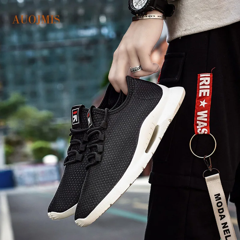 Парные модели больших размеров [Светильник] летающие тканые дышащие мужские и