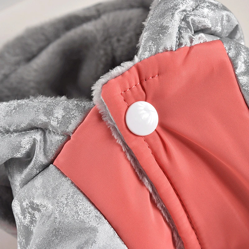 Теплая одежда для собак пальто куртка осенне-зимняя Толстовка толстая мопса