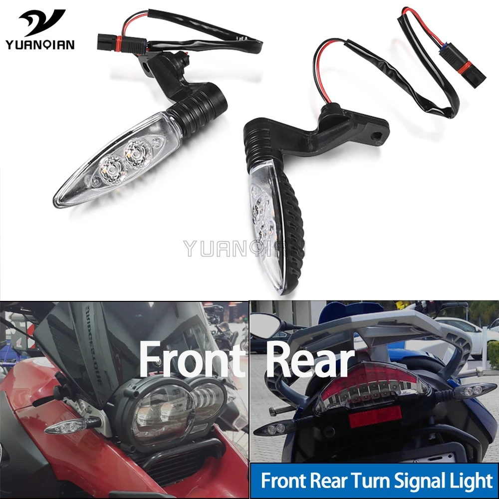 

Front Rear Turn Indicator Signal LED Lights For BMW R1200GS R1250GS Adv F800GS F850GS S1000RR F800R K 1200 1300 R F800S R nine T