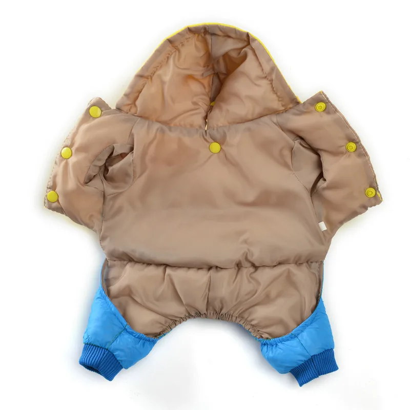 Winter Dog Clothes Thicken Warm Coat Jacket For Small Dogs Waterproof Chihuahua Yorkie Clothing Overalls Pet Jumpsuits Hoodies