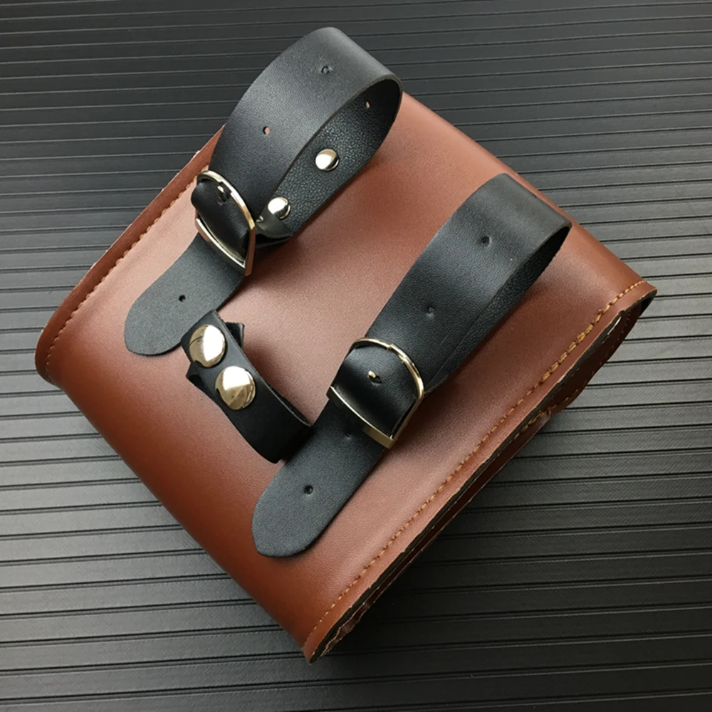 Багажная сумка из искусственной кожи для мотоциклов универсальная инструментов