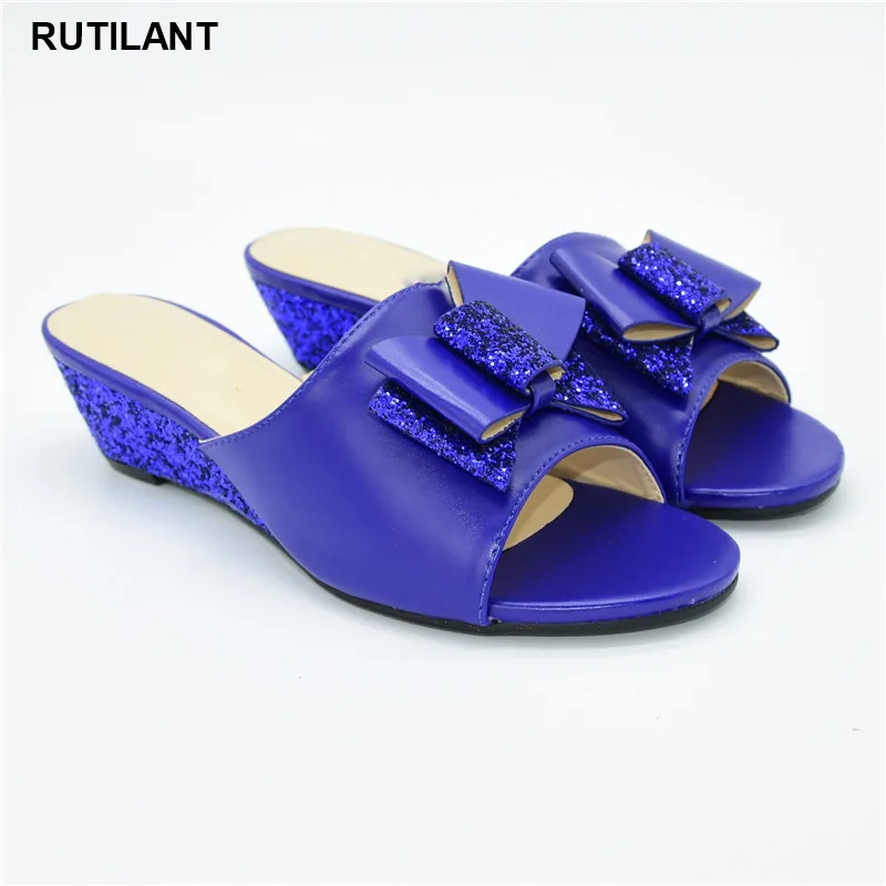 Новейшие итальянские женские свадебные туфли высокого качества в африканском