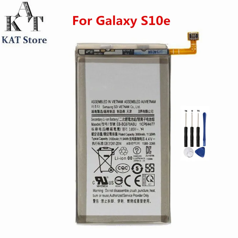 EB BG970ABU батарея для телефона 3100 мАч Samsung Galaxy S10E S10 E SM G9700 Замена Высокое качество