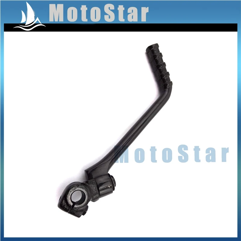 13 мм черный рычаг стартера для двигателя 50cc 70cc 90cc 110cc 125cc Z155 китайский мотоцикл