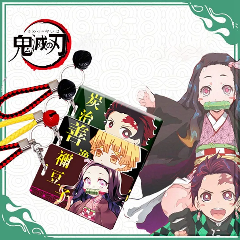 Аниме Demon Slayer: Kimetsu No Yaiba Kamado Tanjirou Косплей студенческий автобус комната держатель