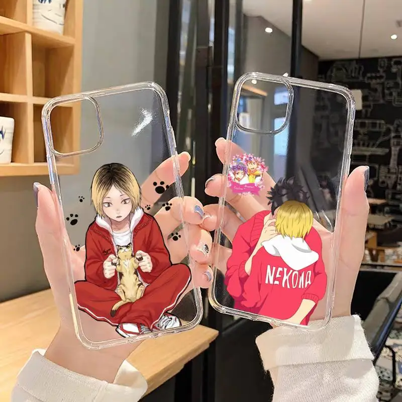 

Kenma Kozume of Haikyuu Phone Case For iphone 13 12 11 8 7 plus mini x xs xr pro max Transparent soft