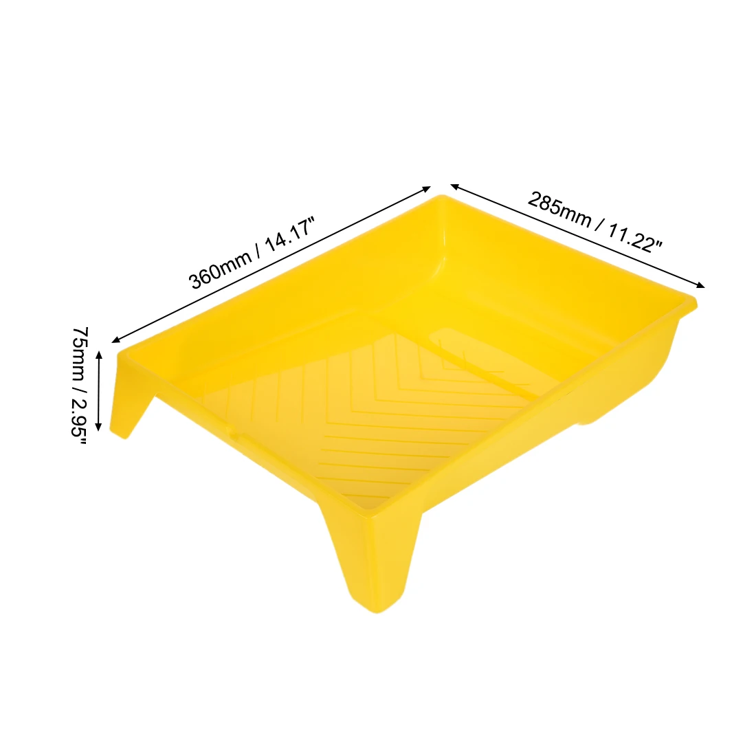 

uxcell Paint Roller Kit 4 in / 9 in Roller for Household Wall Painting Treatment with Tray and Brush to finish the painting