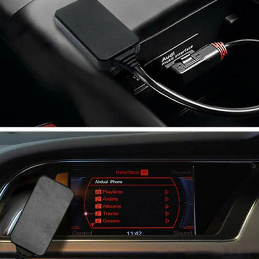 Автомобильный беспроводной MMI 3G интерфейс Bluetooth модуль AUX приемник Кабельный