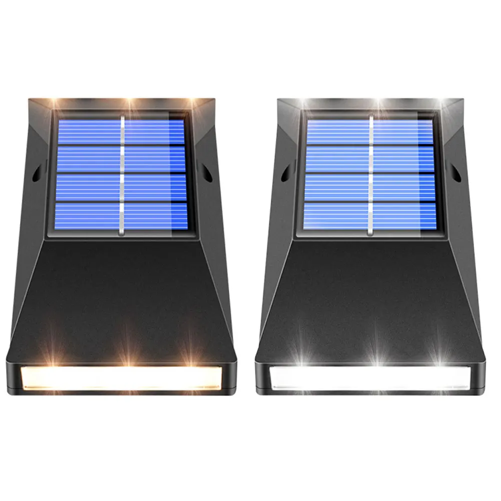 

LED Solar Lamps Solar Garden Waterproof Wall Lamp Light Up And Down Garden Decorative Wall Lamp Street Lamps Home Stair Lamp