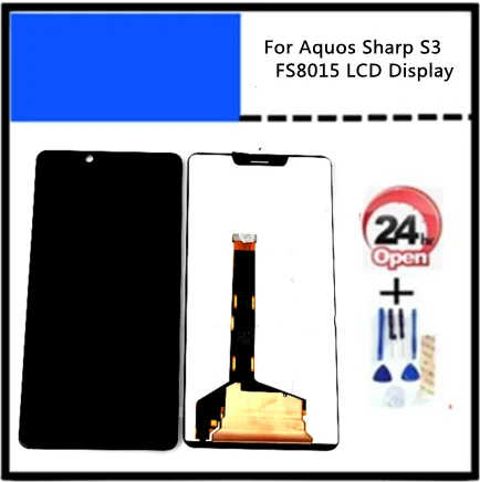 6 0 'для Aquos Sharp S3 FS8015 FS8032 2160x1080 ЖК дисплей Дисплей и сенсорный экран Экран