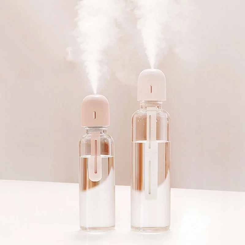 

Home or Car use USB Cup or Water Bottle Air Humidifier Water Bottle Spray Vaporizer Cotton Filter Humidifier