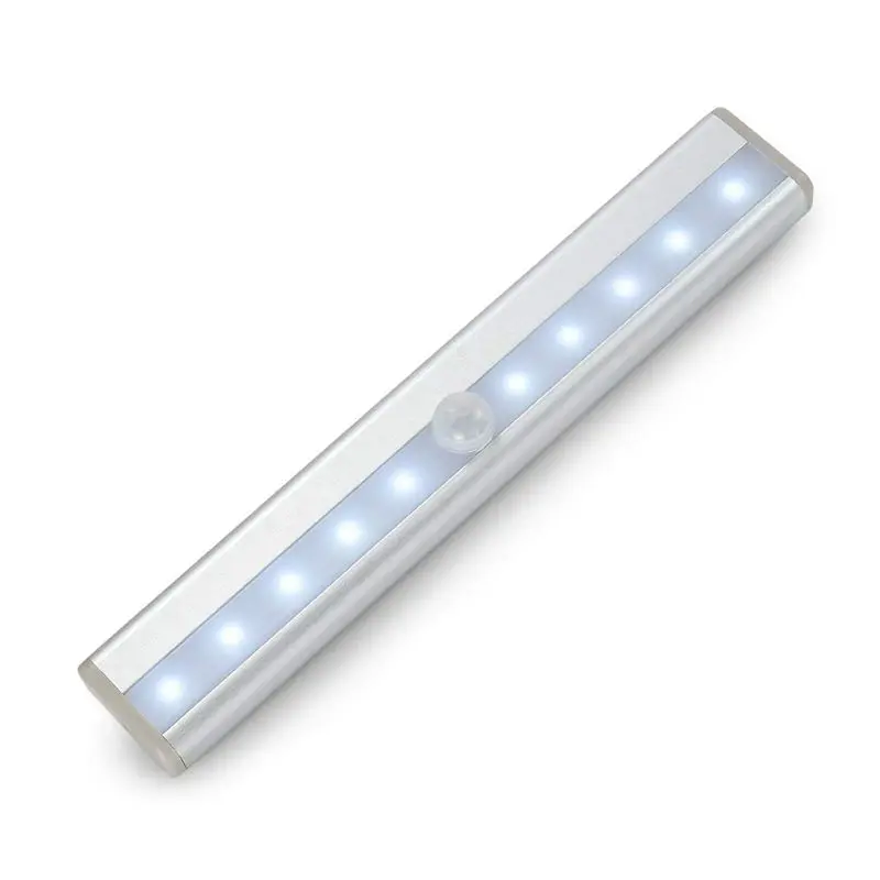 

Светодиодная лампа с датчиком движения, s-светильник для шкафа, светодиодный чной светильник, беспроводная лампа для шкафа, кухни, гардероба...