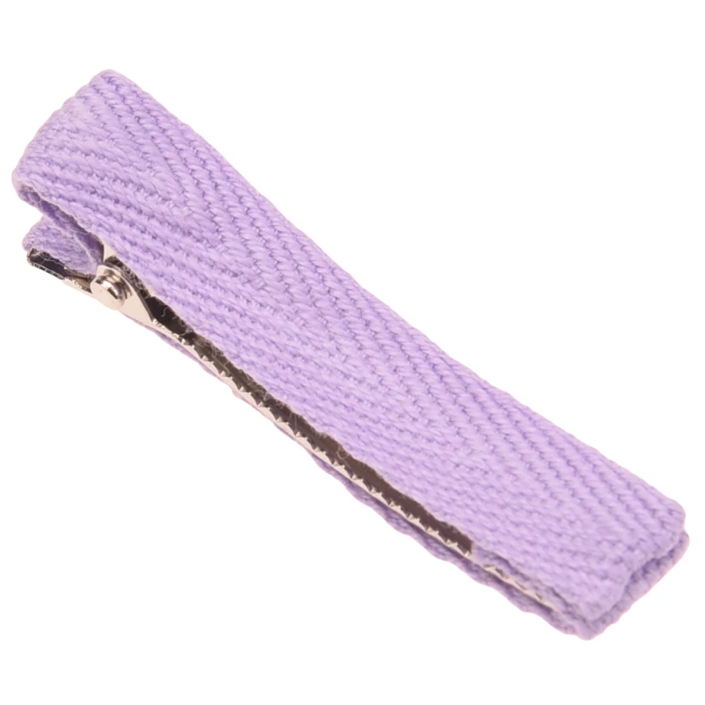 Заколки для волос с бантом девочек 20 шт. хлопковые аксессуары 5 см модные сделай