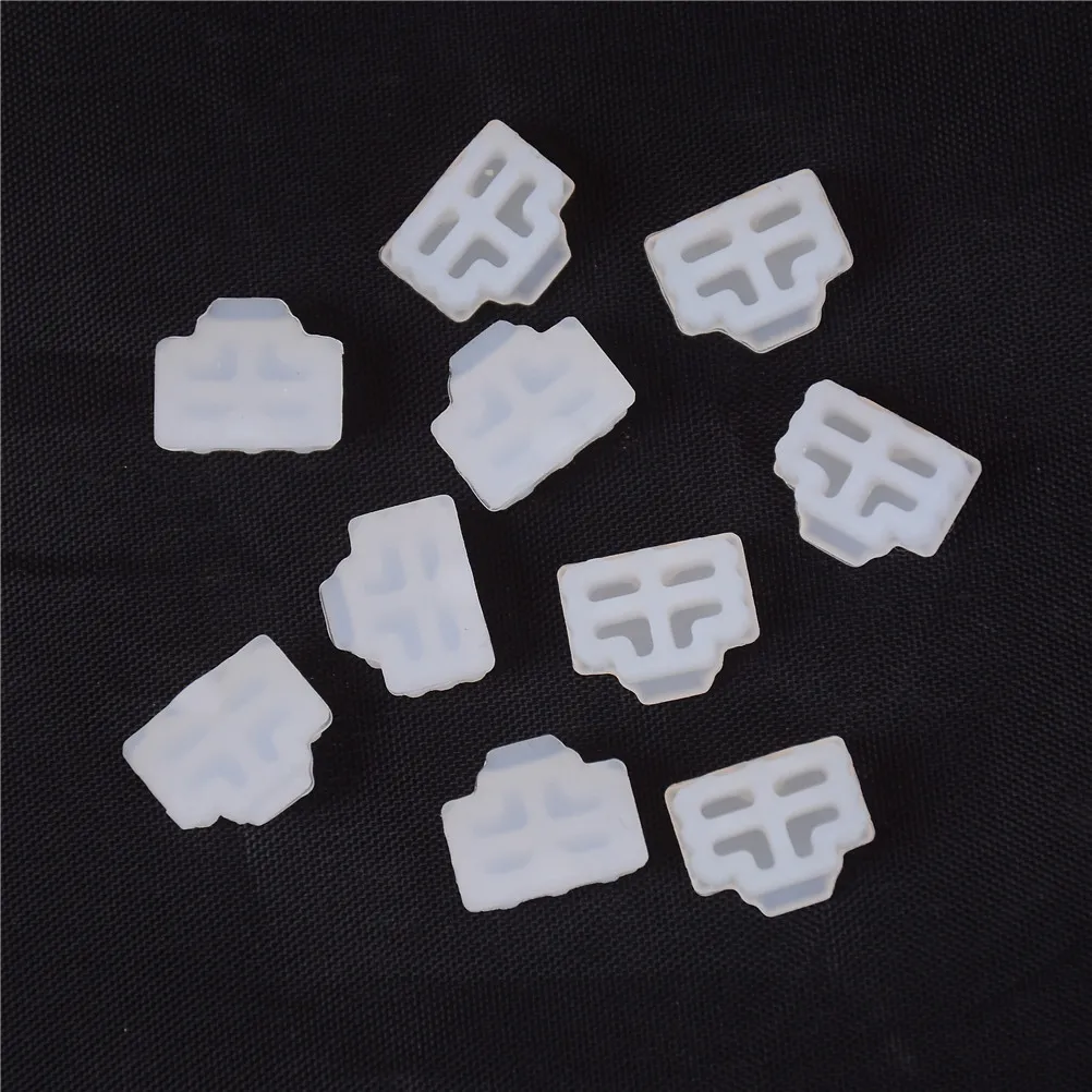 10Pcs Ethernet Hub Port RJ45 Anti Защитная крышка от пыли Protector Plug White | Мобильные телефоны и