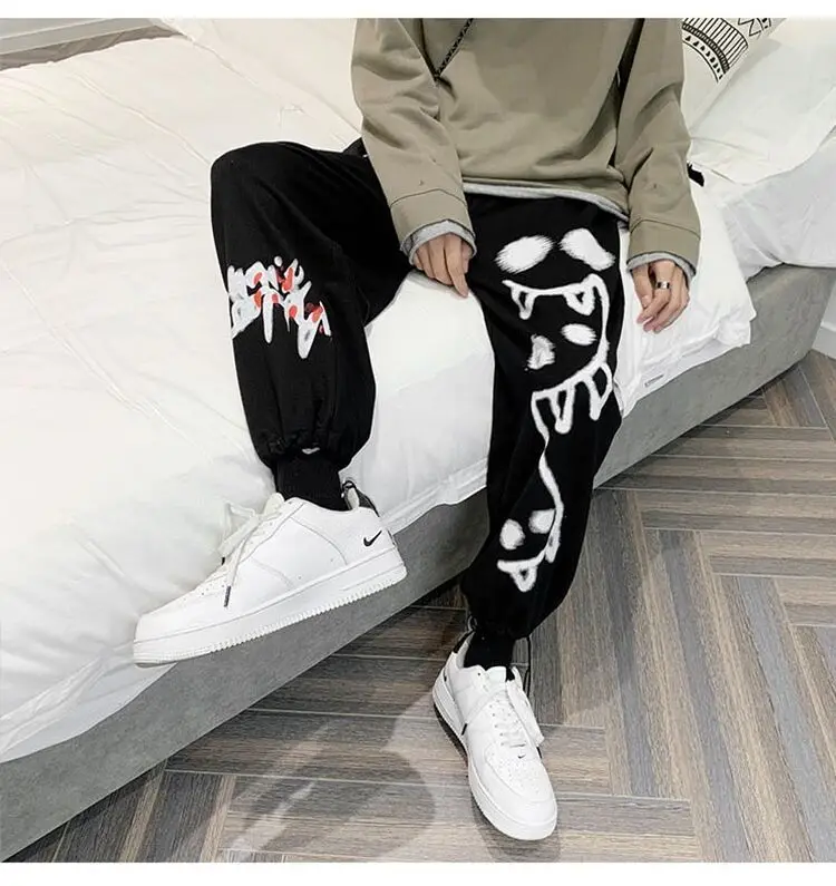 

Pants women's Korean version of the autumn and winter new hip-hop all-match loose-fitting sports trousers casual trousers