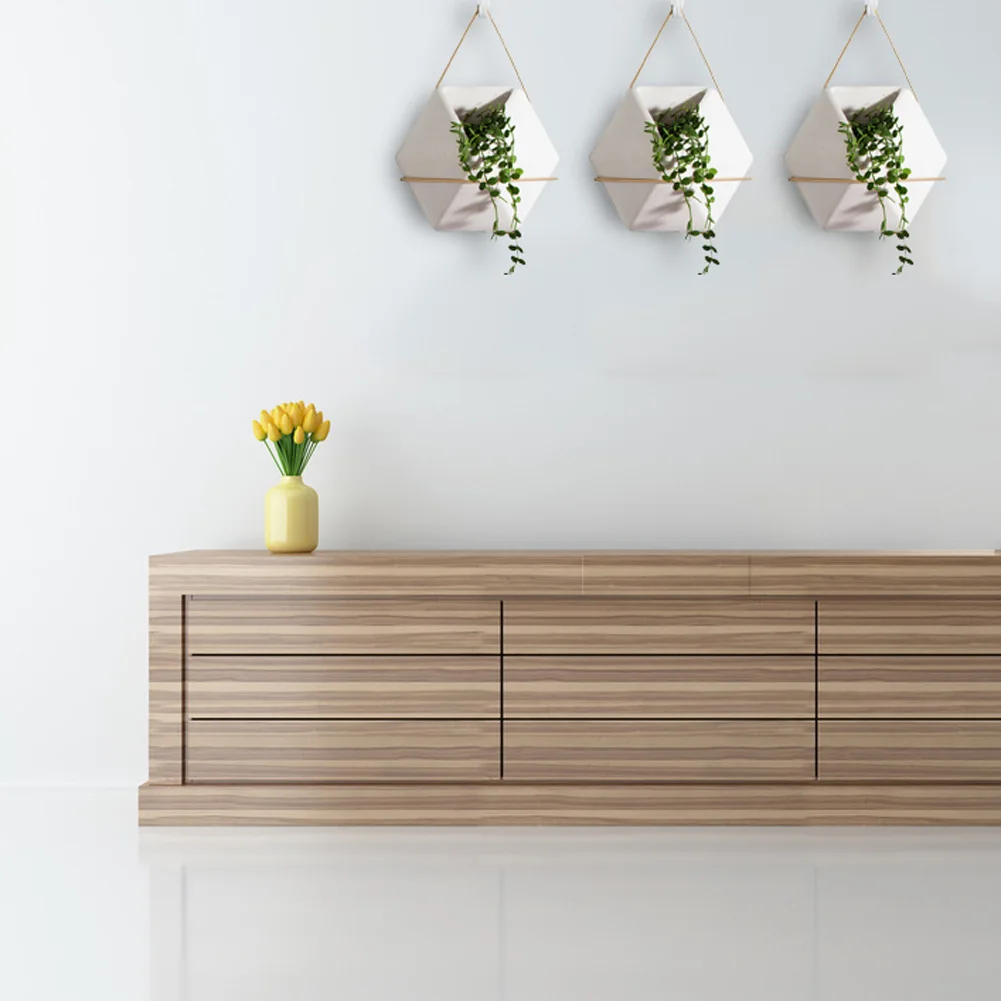 Украшение для дома на стену балкон подставка цветов цветочный горшок зеленая