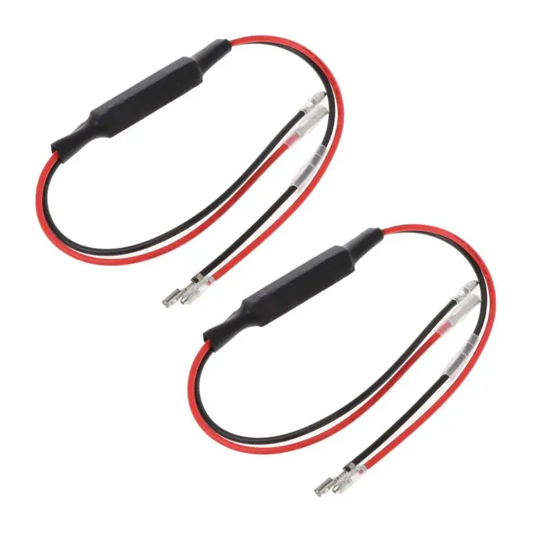 

One Pair Cement Load Resistors For Motorcycle LED Turn Signal Indicator Light DC 12V 10W Cement resistance 10 Ohm