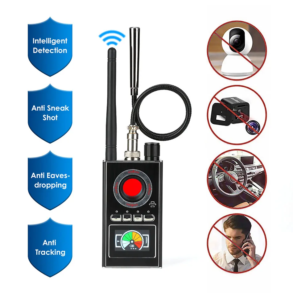 Многофункциональный антишпионский детектор K88 с интеллектуальной камерой