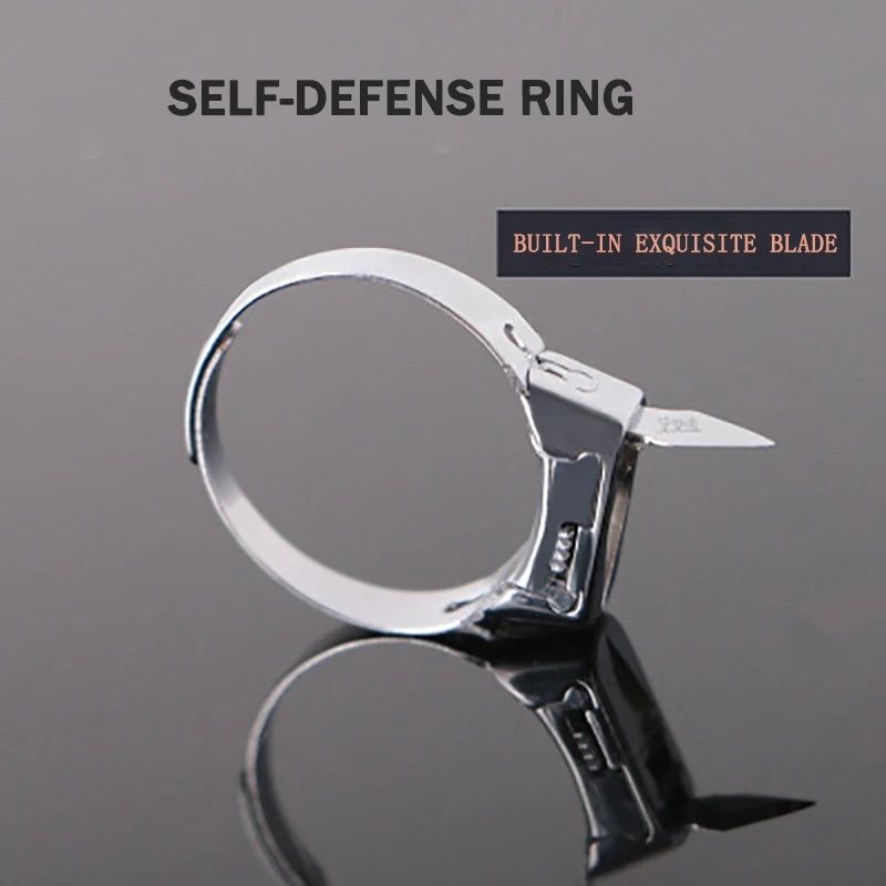 Индивидуальное кольцо для самозащиты из нержавеющей стали Defensa