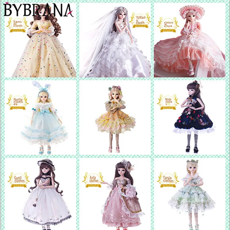 Одежда для кукол Bybrana 60 см платье Дорис Кэти сфотографировано сразу же | Игрушки и
