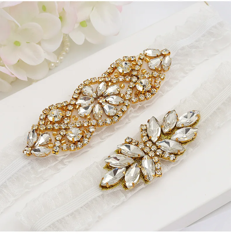 

Bridal Garter Wedding Garter Set Lace Sexy Garter set Crystal Rhinestone Bridal Garter Thigh Ring Bridal Leg Garter