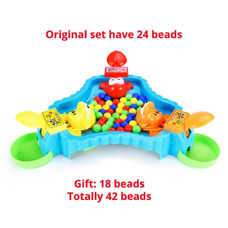 Новинка голодная лягушка кусает бисер есть против игры цветной формы мяч