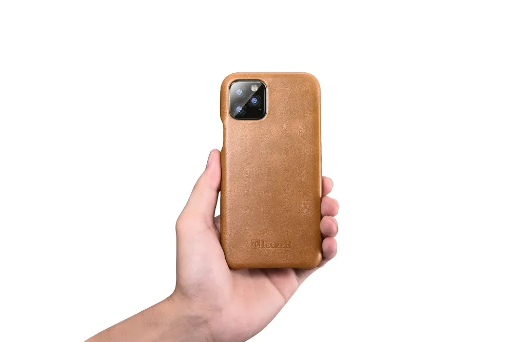 ICARER флип-чехол для iPhone 11Pro Max из натуральной кожи бизнес-книга Защитная крышка для Apple iPhone 11 бренд