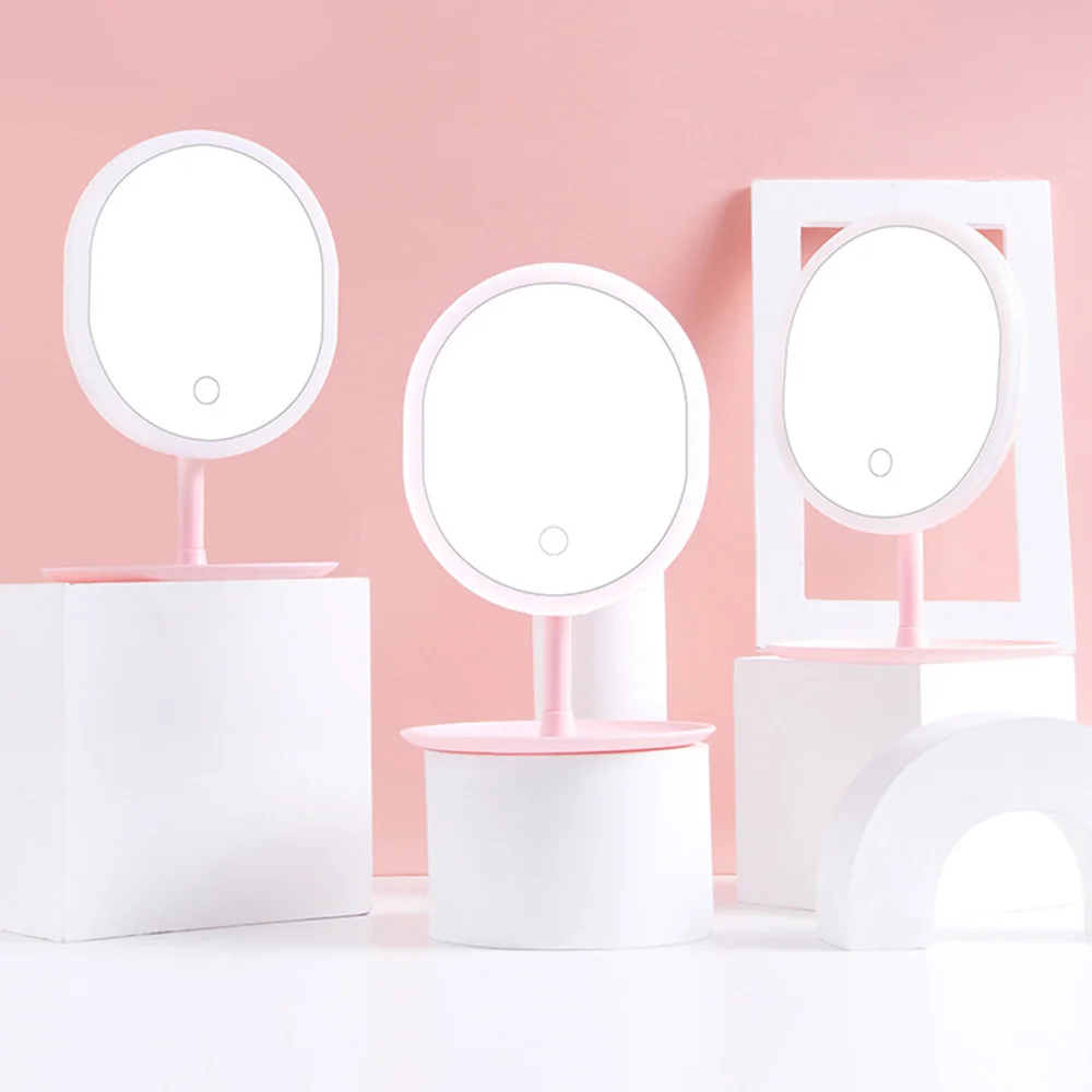 Зеркальный светильник с подсветкой для макияжа натуральный белый светодиодный