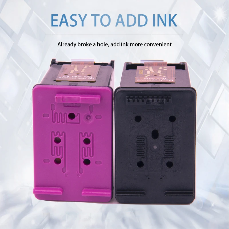 Набор чернил для заправки Topcolor для HP 62 XL HP62 62XL трехцветный красочный принтер Envy 5543 7644 7645 8000 OfficeJet 8040 8045.