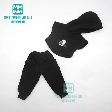 JPy6--017--A Одежда для куклы подходит 30 см YOSD 1/6 BJD кукла модный хип-хоп костюм - Цвет: JPy6--017--A