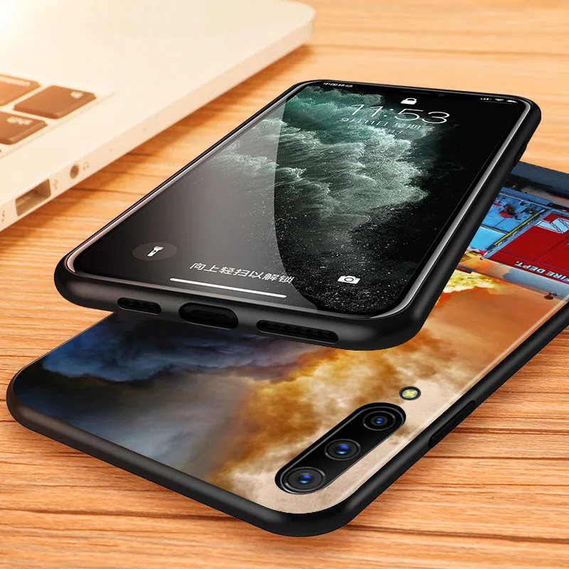 

Fireman for Firefighter Heroes for Samsung Galaxy A90 5G A80 A70S A70 A60 A50S A50 A30S A30 A2 Core M60S M30 Phone Case