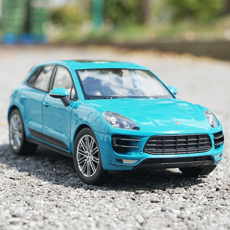 Новая модель автомобиля WELLY в масштабе 1:24 белая Порше Макан турбо синяя из сплава