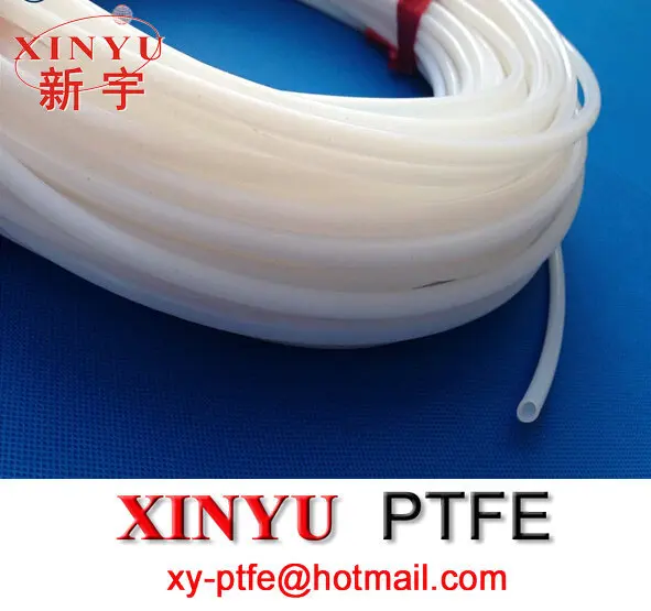 Высокая точность 100% чистая Трубка PTFE F4 шланг трубка белый Размер