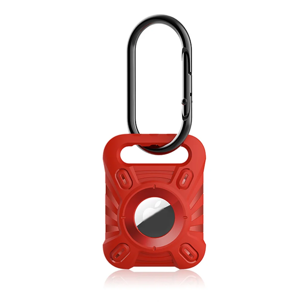

NEW Tpu Armor style Protect Airtag Case For Airtags cover For Apple Locator Tracker Anti-lost Anti-fall Device tough Sleeve Hook
