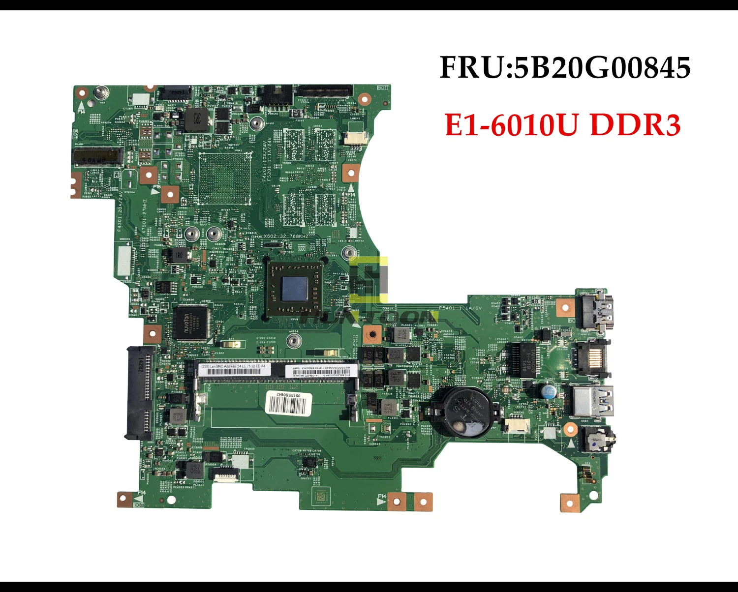 Высокое качество LF145M 448.00Y02.0011 для lenovo Flex2 14D материнская плата ноутбуков FRU: 5B20G00845 E1