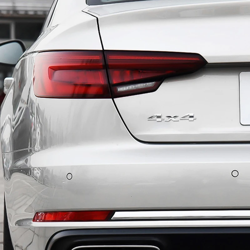 Автомобильный Стайлинг 3D Металлическая Эмблема 4*4 значок-наклейка наклейки для