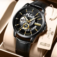 ailang 2021 new mens mechanical watch automatic hollow stainless steel hollow waterproof luxury luminous watch genuine watch