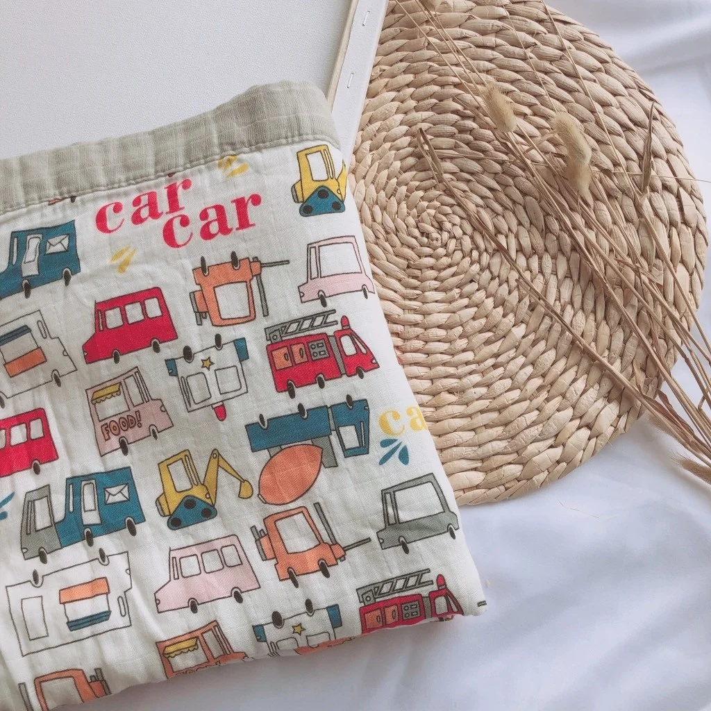 

4 Layers Hydrophilic Cloths Swaddling Cotton Baby Blankets For Newborns Baby Swaddle Wrap Muslin For Babies Newborn Cocoon