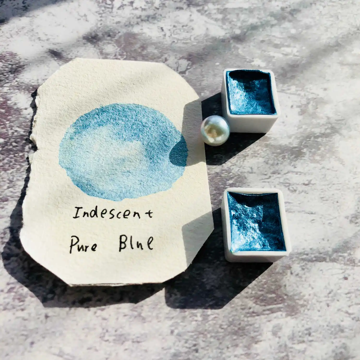 Твердые ручной работы воды Цвет Diy художественные принадлежности перламутровый