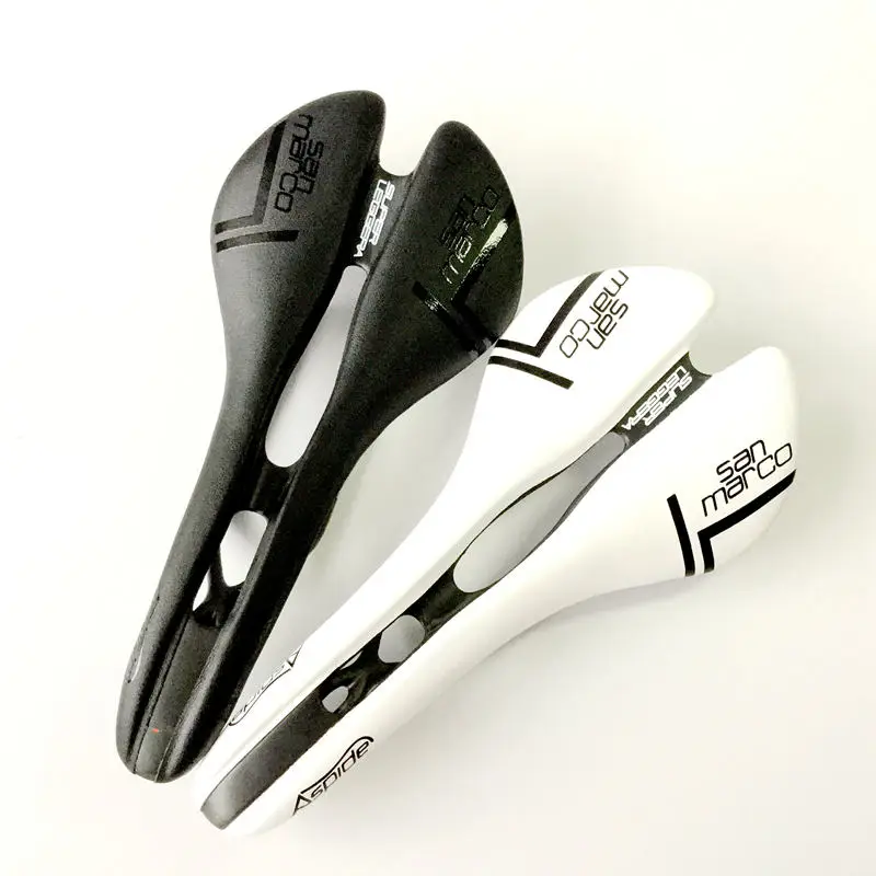 3.Bicycle carbon saddle MTB selim Road bike San Marco Aspide gel Bicycle seat PU soft cover sella |