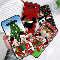 christmas mickey minnie for lg q60 v60 v50 s v40 v30 k92 k42 k22 k71 k61 k51s k41s k30 k20 2019 g8s g8 x thinq phone case