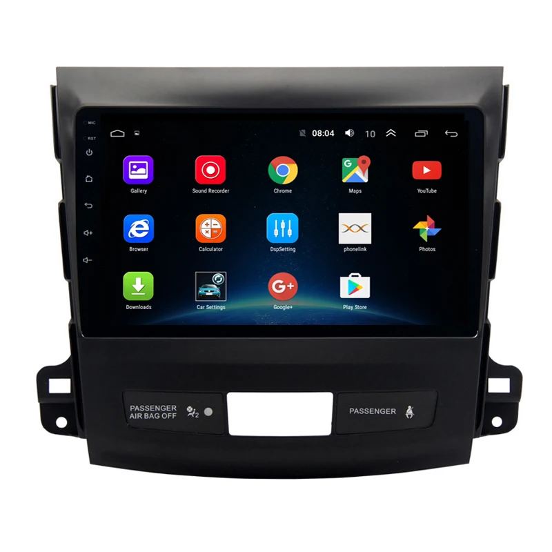 9 &quotAndroid 1 автомобильный DVD GPS для Mitsubishi Outlander 2006 2012/Peugeot 4007/Citroen C Cross радио стерео