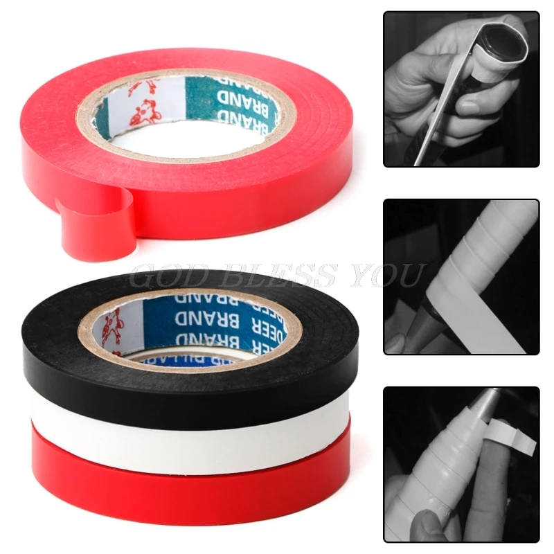 

Tennis Badminton Squash Racket Grip Overgrip Compound Sealing Tapes Sticker New Drop Shipping