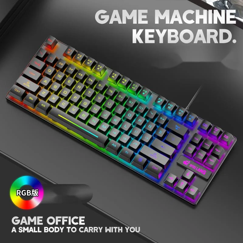 

Механическая игровая клавиатура K16, 87 клавиш, клавиатура для ноутбука Klavye