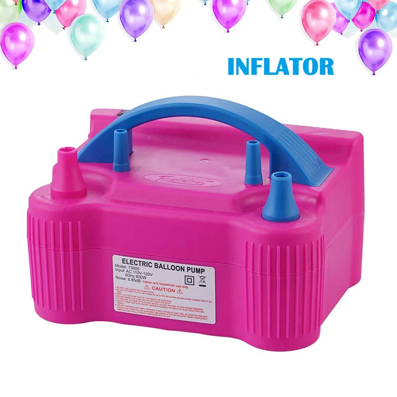 Электрический воздушный насос с двумя отверстиями 220 В/110 В|Воздушные шары и